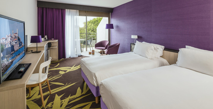 Doppelzimmer - Hotel Baie des Anges Thalazur Antibes