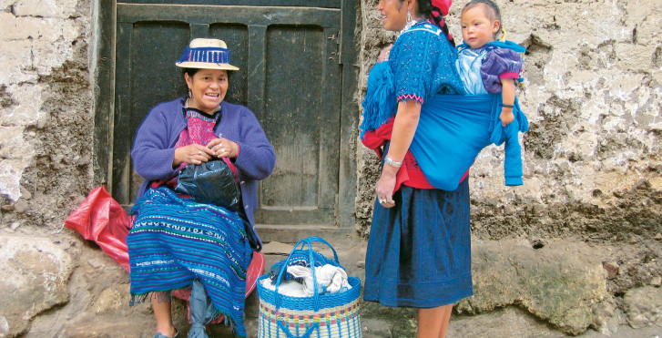 Einwohnerinnen, Guatemala City