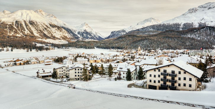 Celerina en hiver