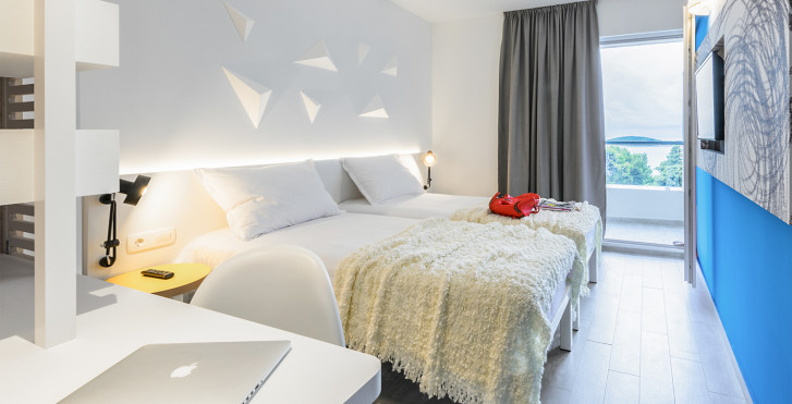 Doppelzimmer Balkon Meersicht - Hotel Pharos