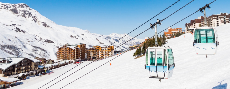 Les Menuires im Skigebiet Les 3 Vallées
