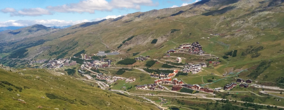 Vue sur Les Menuires