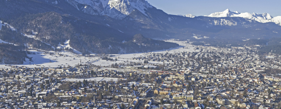 Garmisch-Partenkirchen im Winter