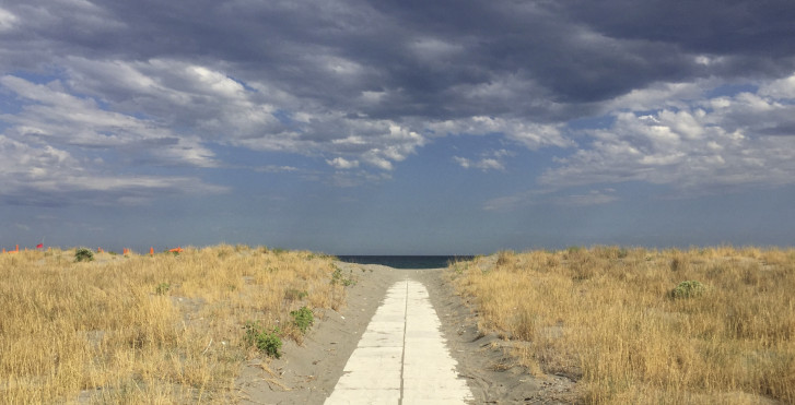 La plage de Nova Siri Scalo