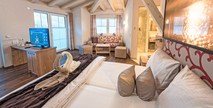 Chambre double Sternenhimmel - Hôtel Jenny's Schlössl