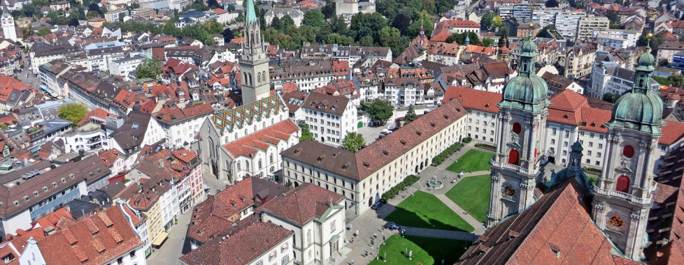 Vue sur Saint-Gall