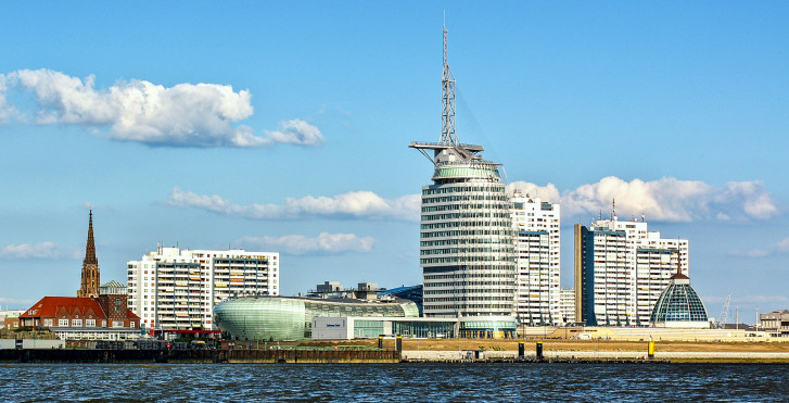 Skyline vom Bremerhaven