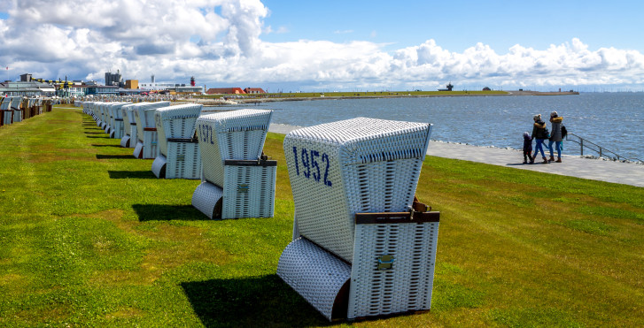 Strandkörbe in Büsum