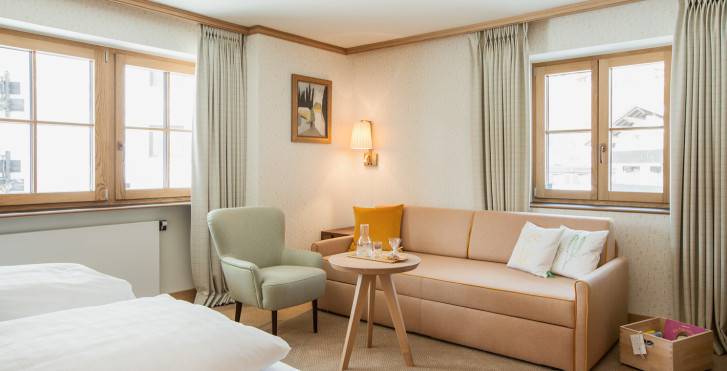 Doppelzimmer Silber (Stammhaus) - Hotel Sonnenburg Oberlech