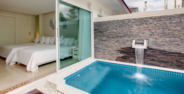 Villa mit Pool Gartensicht - Samui Resotel Beach Resort