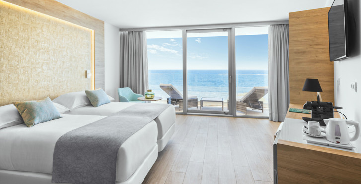 Doppelzimmer Deluxe mit Balkon oder Terrasse und Meersicht - Elba Sunset Mallorca