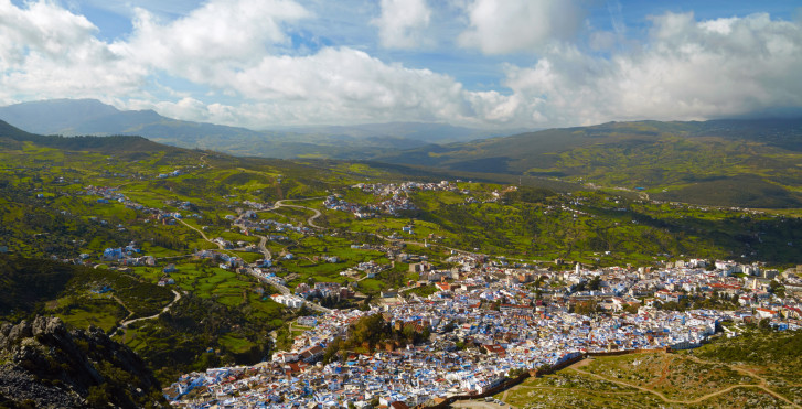 Fès vue d'en haut
