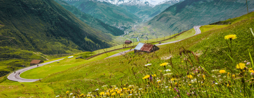 Vue sur Andermatt
