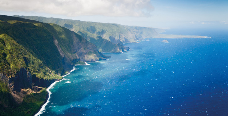 Luftaufnahme, Molokai