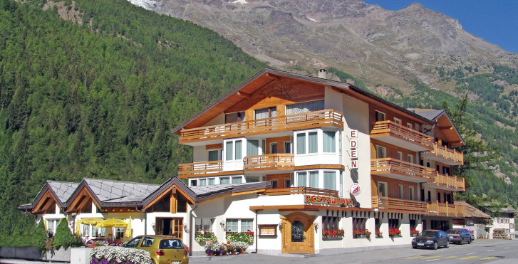Hotel Restaurant Eden Saas-Grund - Sommer inkl. Bergbahnen