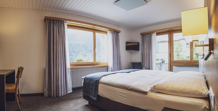 Doppelzimmer Superior / © Davos Klosters Mountains - Hotel Strela