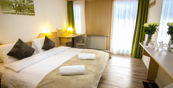 Chambre double - Hôtel Bristol Saas-Fee