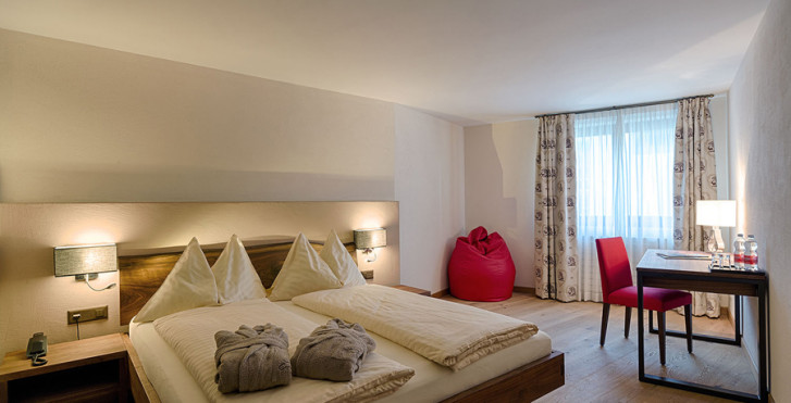 Doppelzimmer - Boutiquehotel Cervo - Sommer inkl. Bergbahnen*