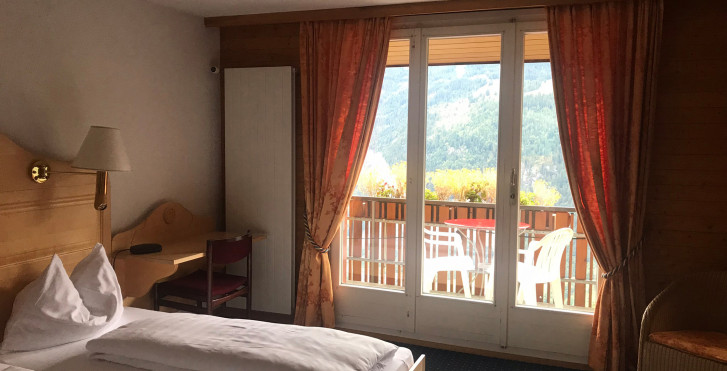 Doppelzimmer - Hotel Bellevue Wengen