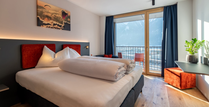 Chambre double - Hôtel Lifestyle Alpstadt