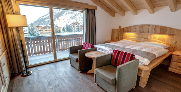 Chambre double Premium - Hotel City, Täsch - Forfait ski