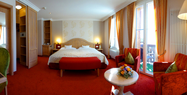 Chambre double - Romantik Hotel Schweizerhof Grindelwald - forfait ski