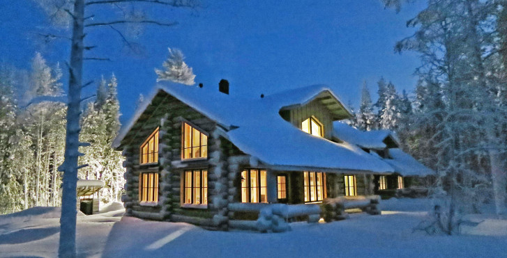 Villa Rytmi - Gemütlichen, typisch finnischen Holzhäuser - Villa Rytmi small, Levi