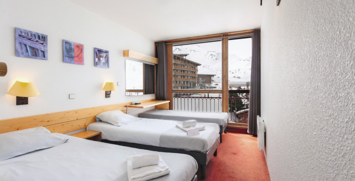 Doppelzimmer - Belambra Club L'Aiguille Rouge - Winter inkl. Skipass
