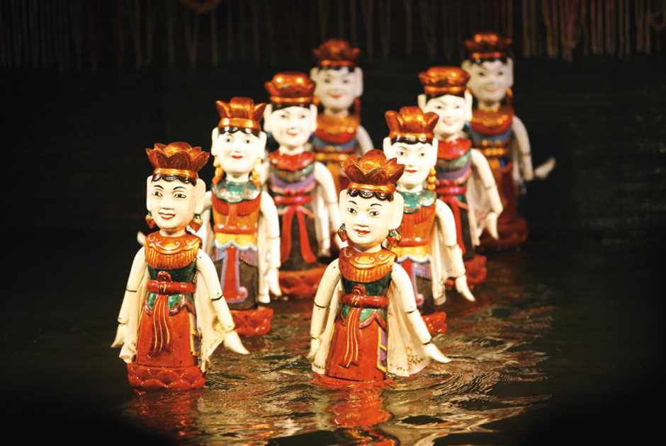 Excursion au départ de Hanoï (Vietnam) Théâtre de sur l'eau