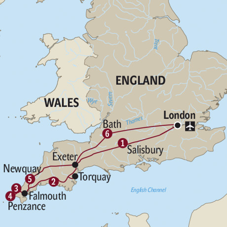 Circuit Grande Bretagne Les Cornouailles De Rosamunde Pilcher Le Sud Ouest De L Angleterre Au Depart De Londres