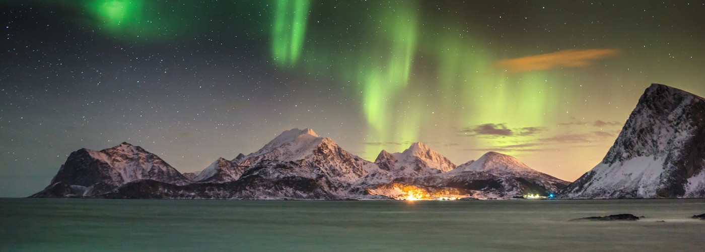 Nordlichter über Tromso
