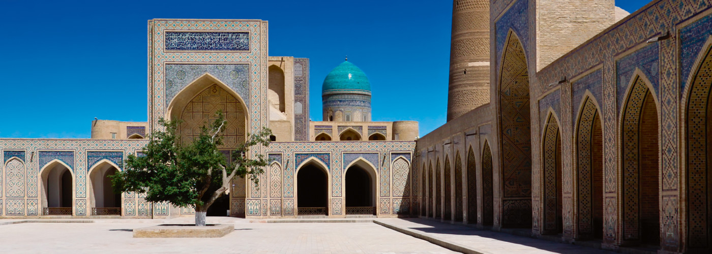 Moschee in Buchara an der alten Seidenstrasse