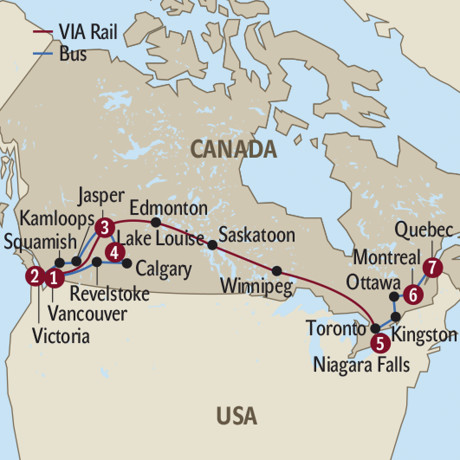 Circuit Canada: \