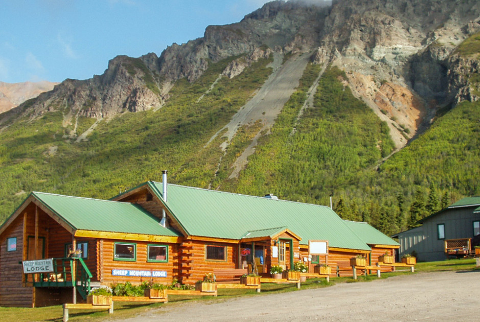 Sheep Mountain Lodge Alaska États Unis